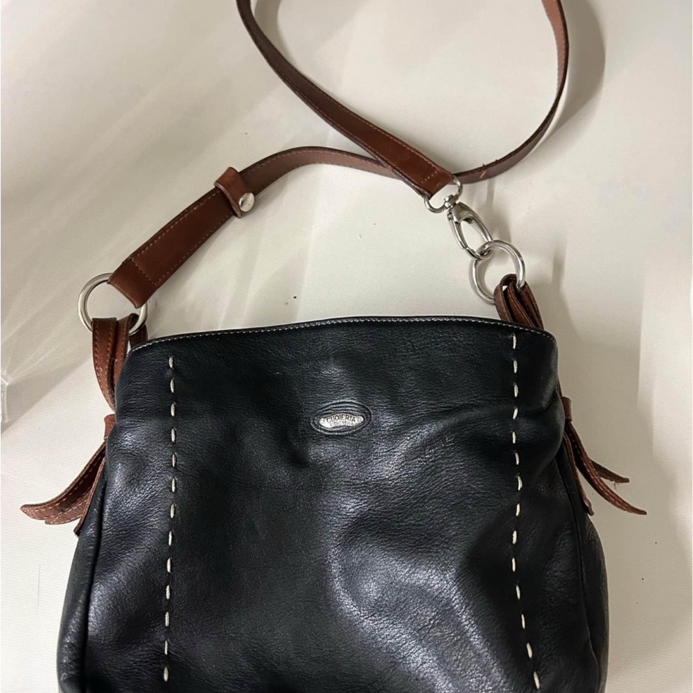 Cuoieria Fiorentina Italian Leather Shoulder Purse Bag - Genuine leather